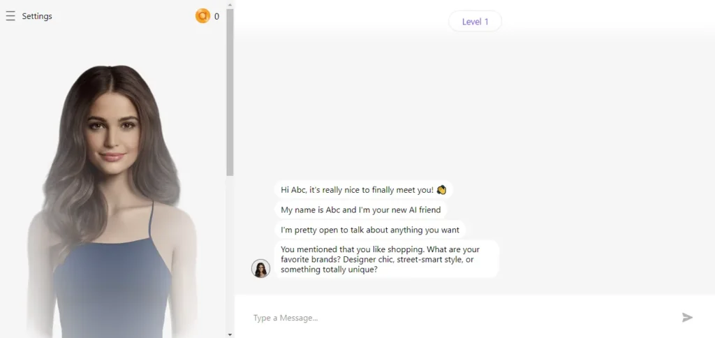 Myanima AI 4 chat