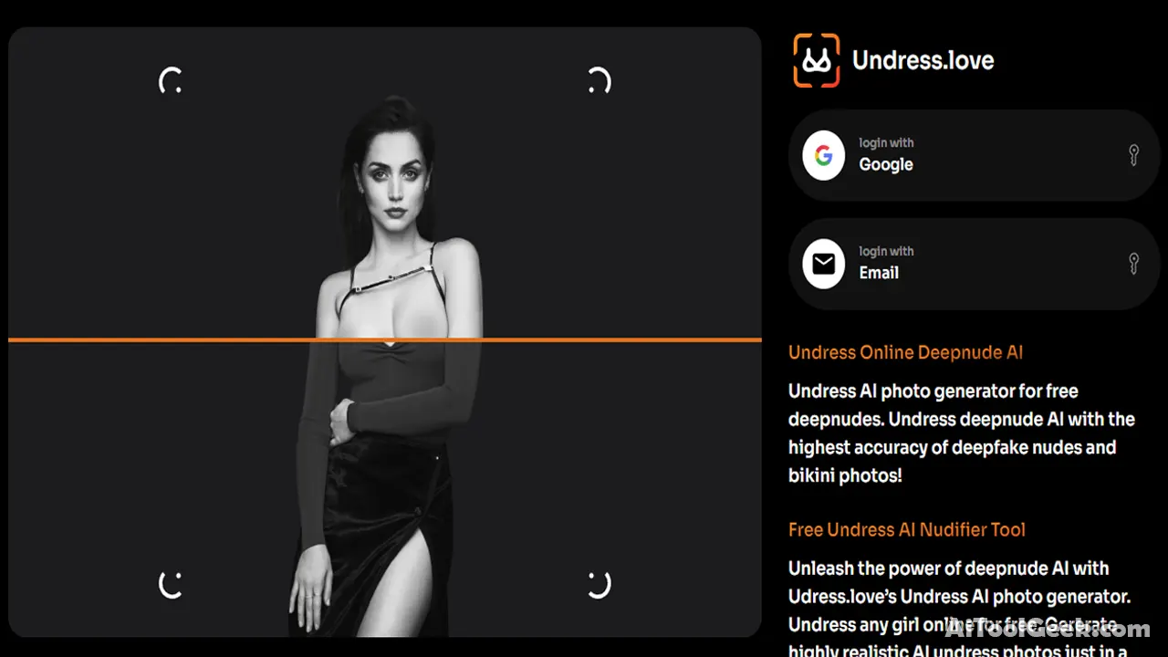 Undress Love AI tool official website