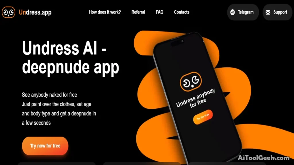 Undress app AI tool