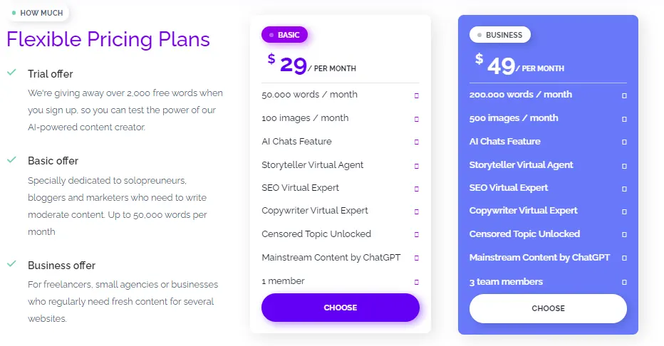 OpenSpoken AI pricing