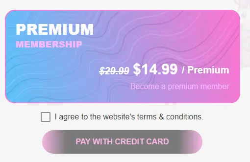 Fapy AI Premium plans