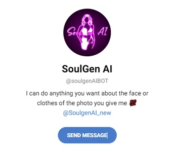 SoulGen AI telegram bot