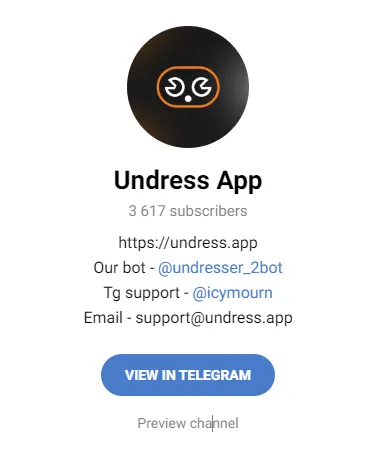 undress app telegram bot