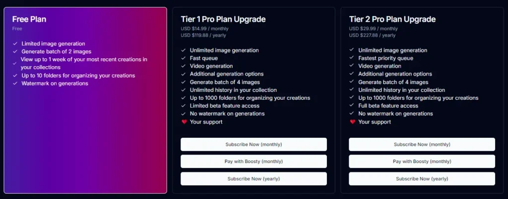 Sexy AI Premium plan