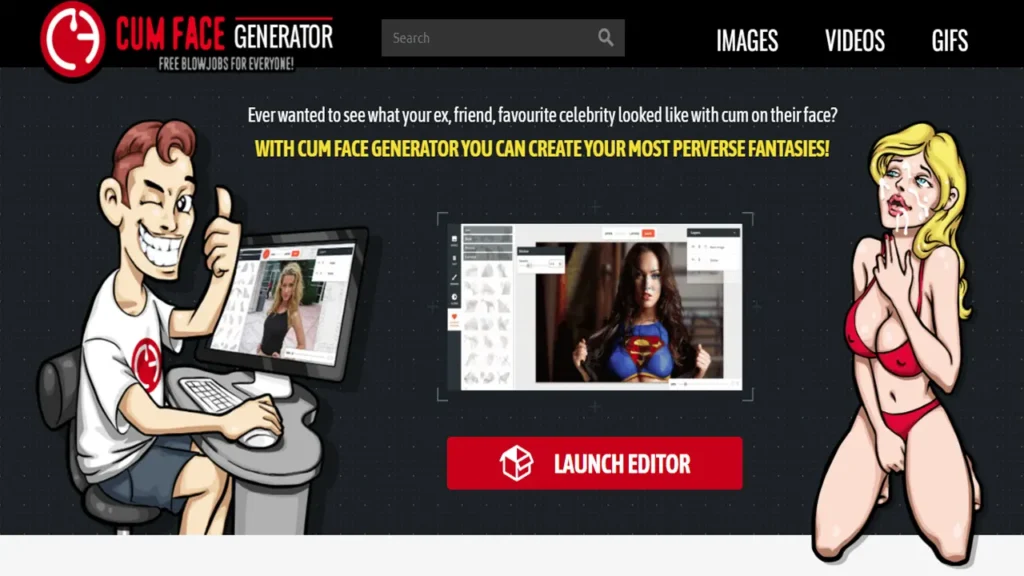 AI Cum Face Generator