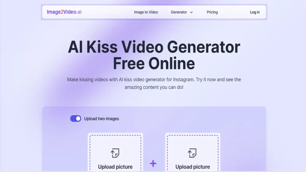 AI Kiss Video Generator